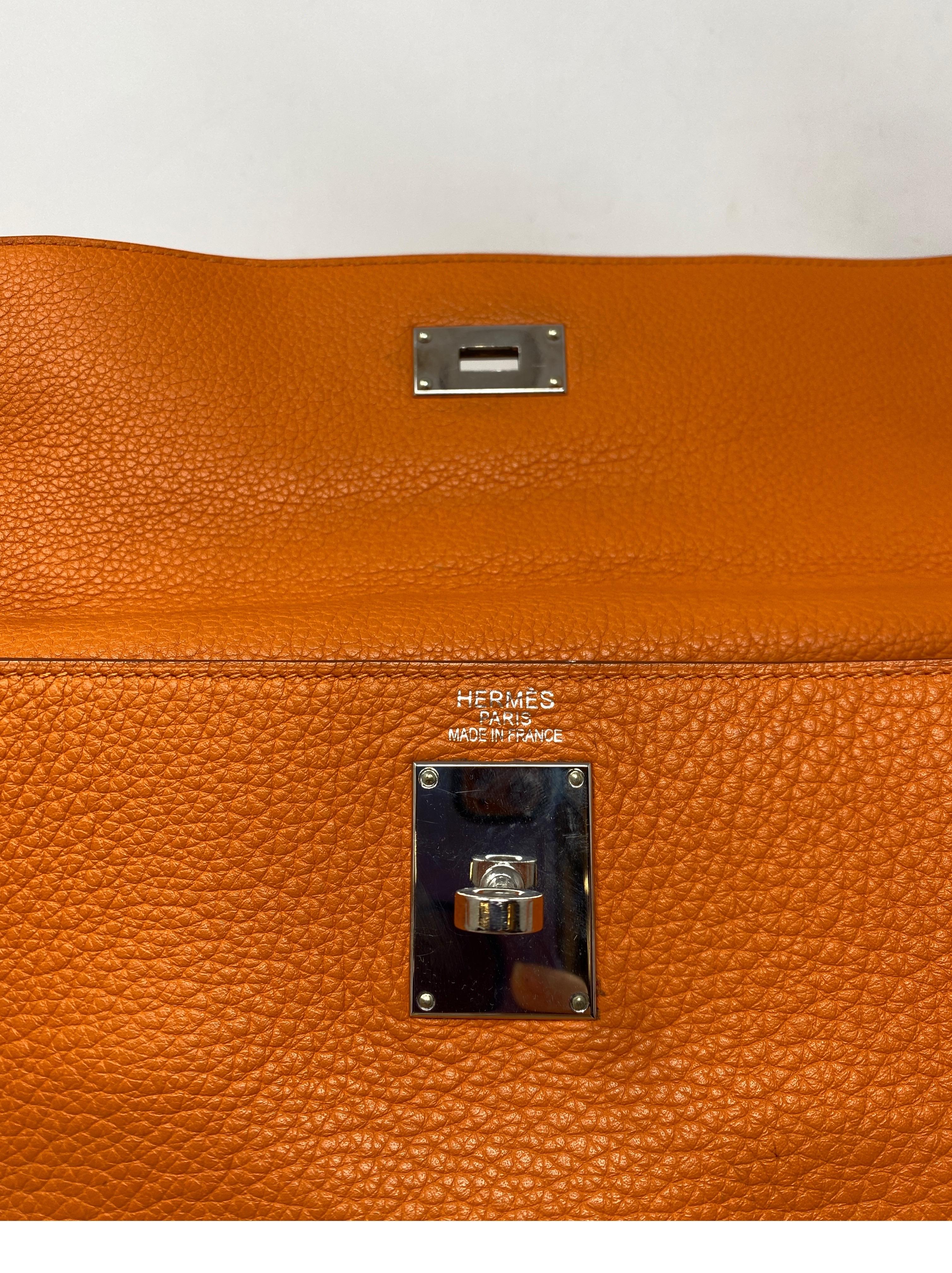 Hermes JPG Orange Bag  13
