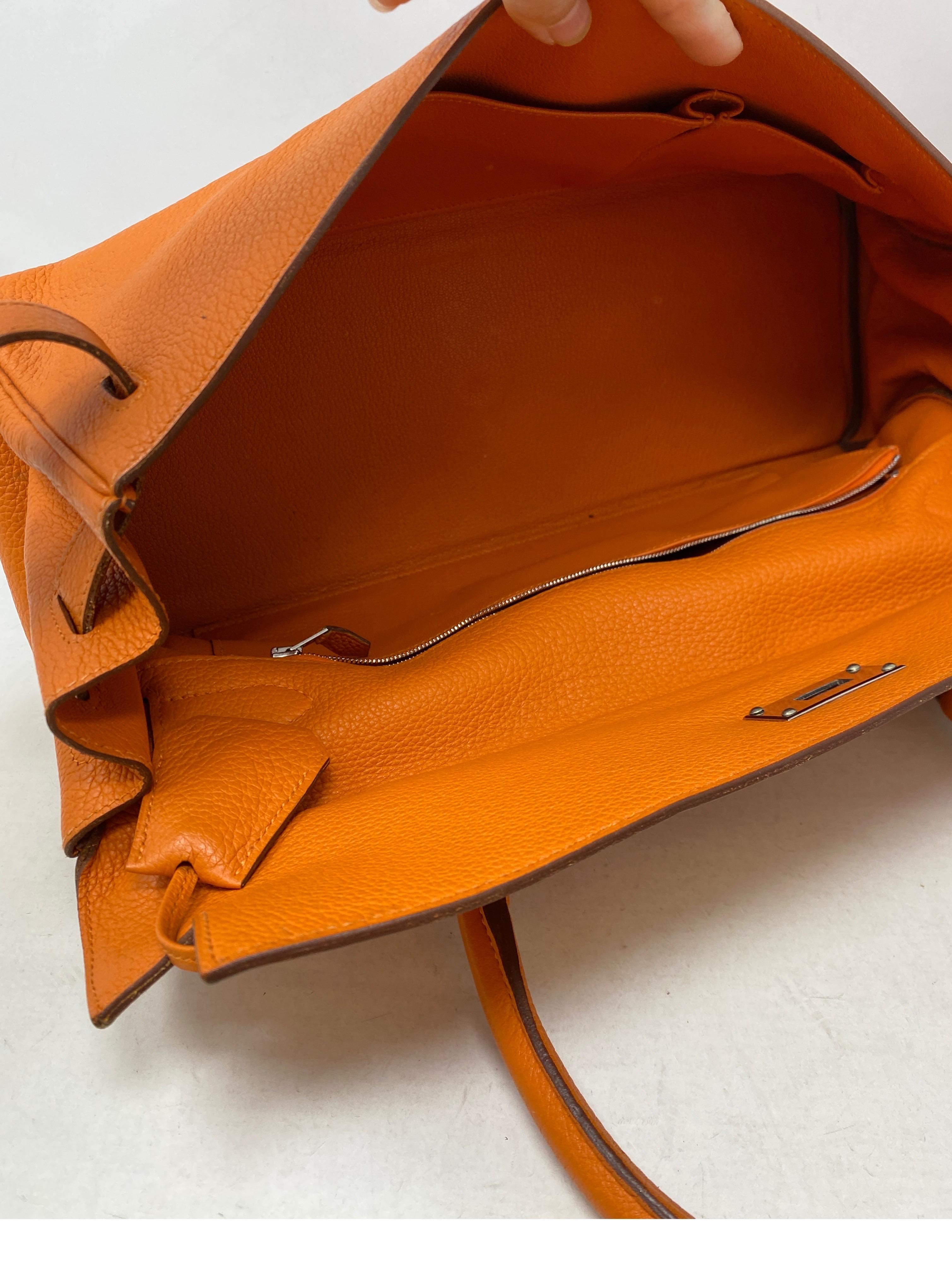 Hermes JPG Orange Bag  14