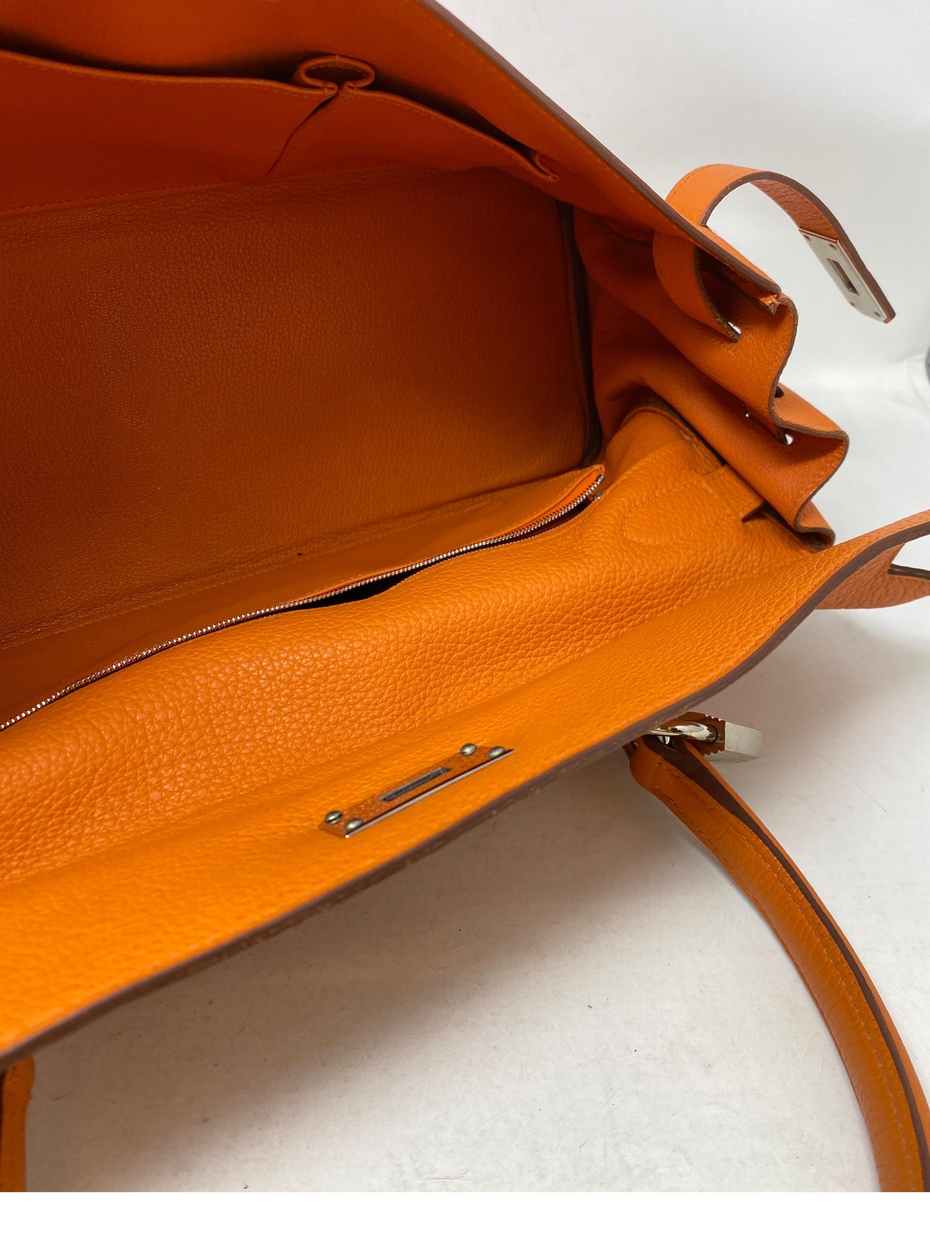 Hermes JPG Orange Bag  15
