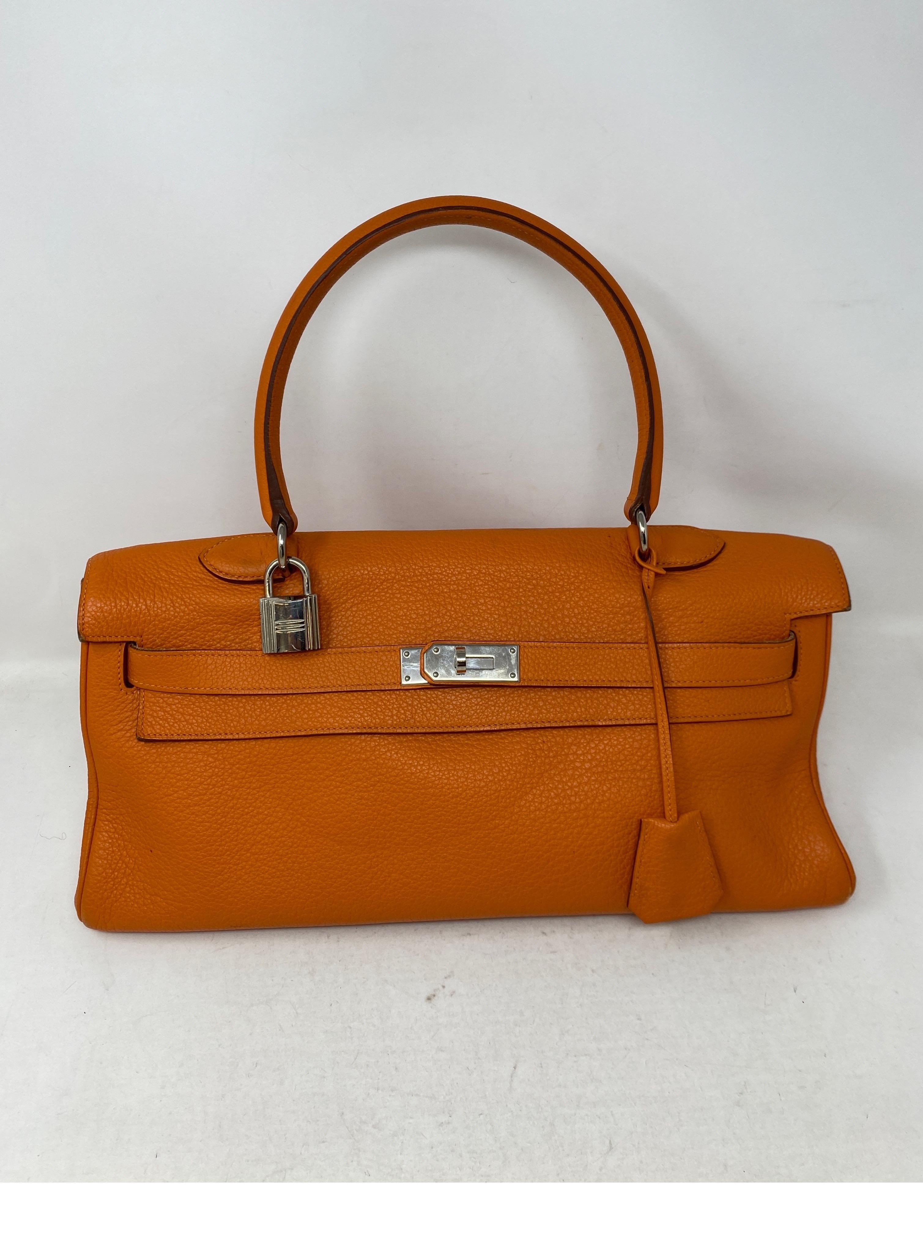 Hermes JPG Orange Bag  16