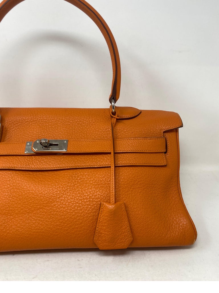 Hermes JPG Orange Shoulder Bag For Sale at 1stDibs