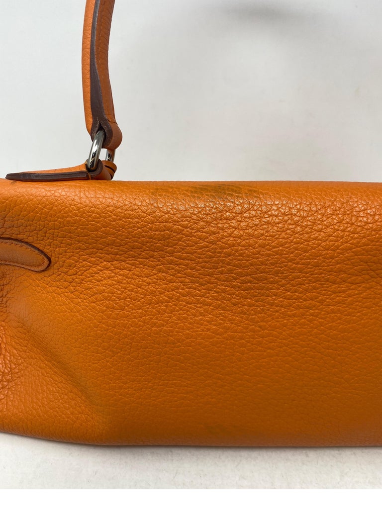 Hermes JPG Orange Shoulder Bag For Sale at 1stDibs