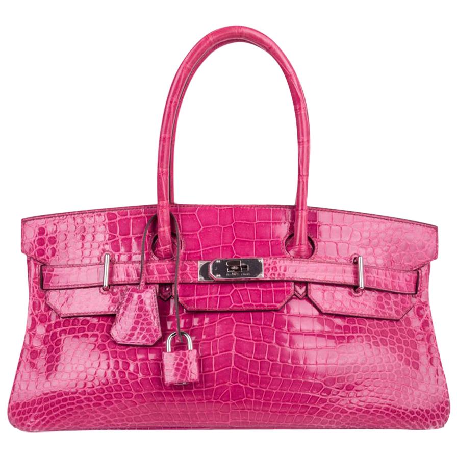 Hermes tosca pink clemence leather marwari PM shoulder bag & receipt -  Labels Most Wanted