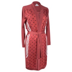 Hermes Jungle Brides de Gala Love Long Twillaine Cardigan 34 / 4