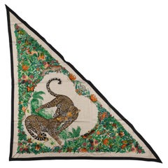 Hermès « Jungle Love » Triangle géant NOUVEAU