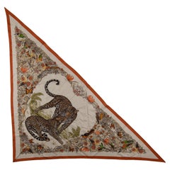 Hermès « Jungle Love » Triangle géant NOUVEAU