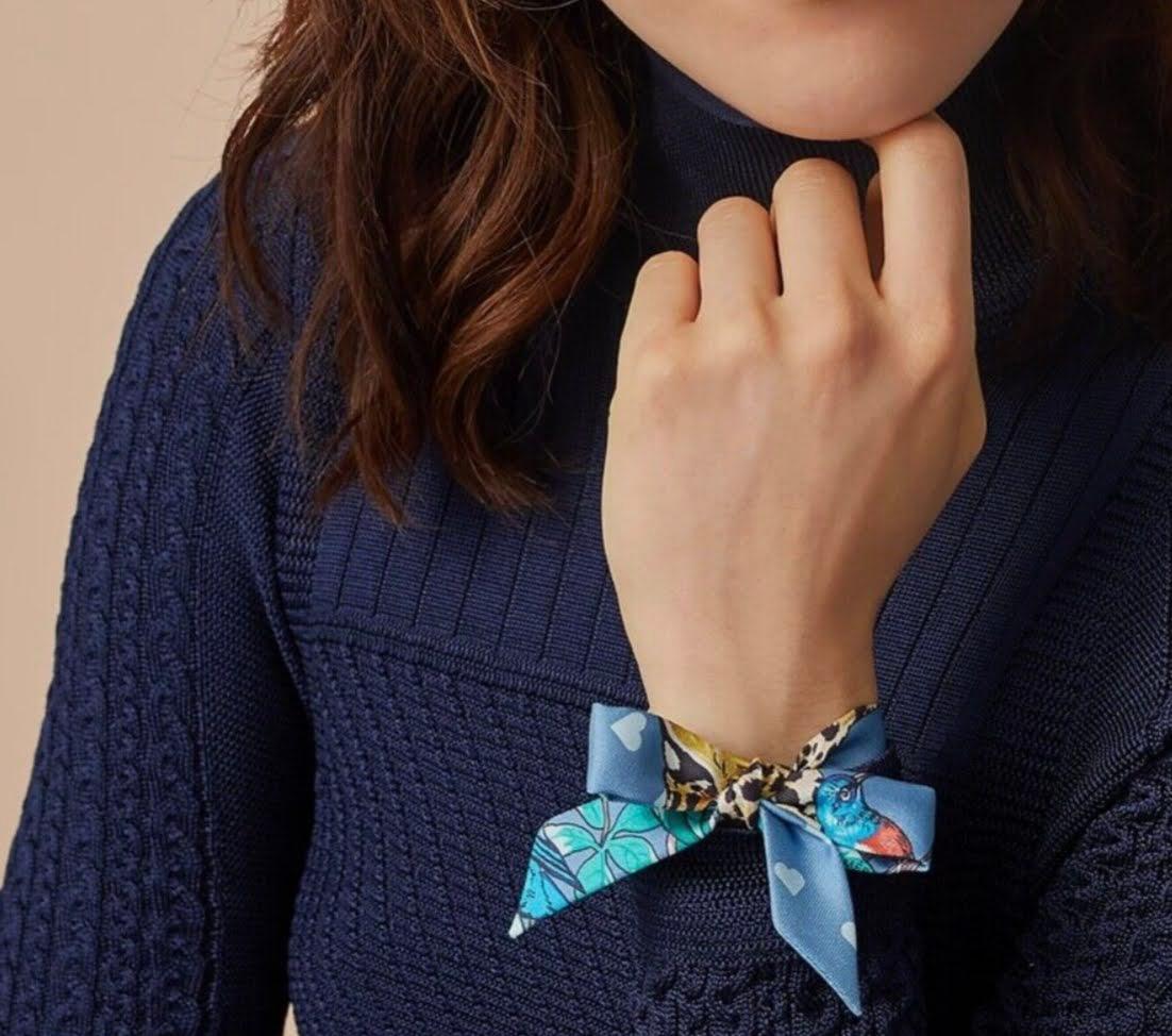 Women's or Men's Hermes Jungle Love Love Doll Twilly Blue