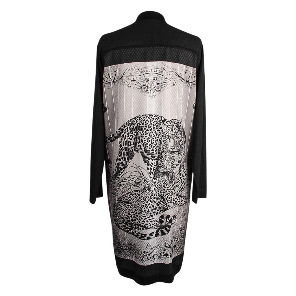 hermes long cardigan