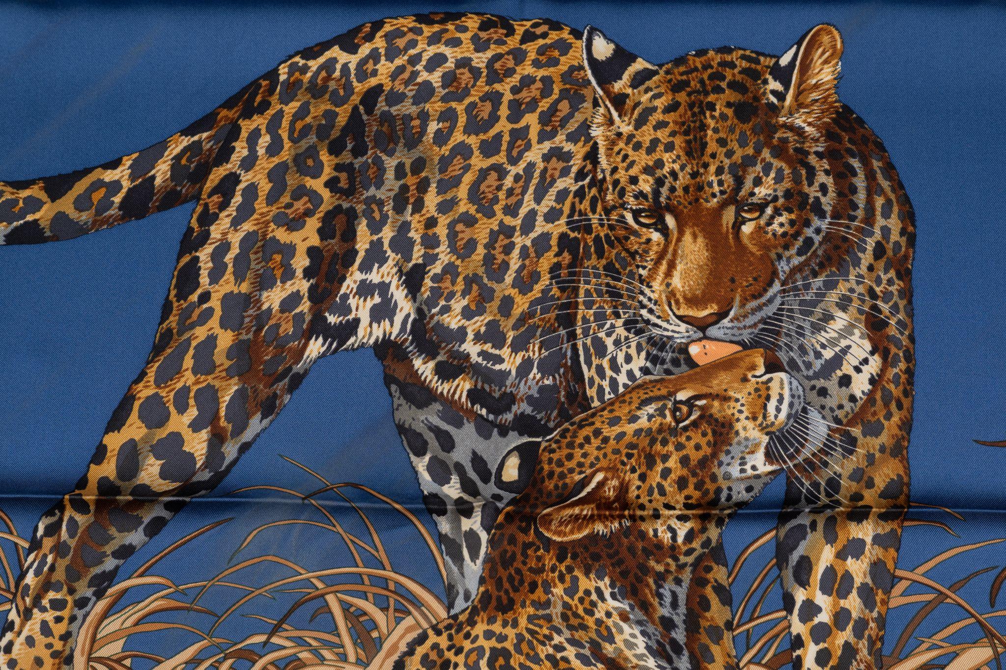Women's or Men's Hermès “Jungle Love“ Silk Scarf Dallet For Sale
