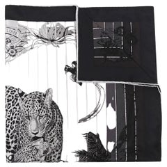 Hermes 'Jungle Love' Silk Scarf 