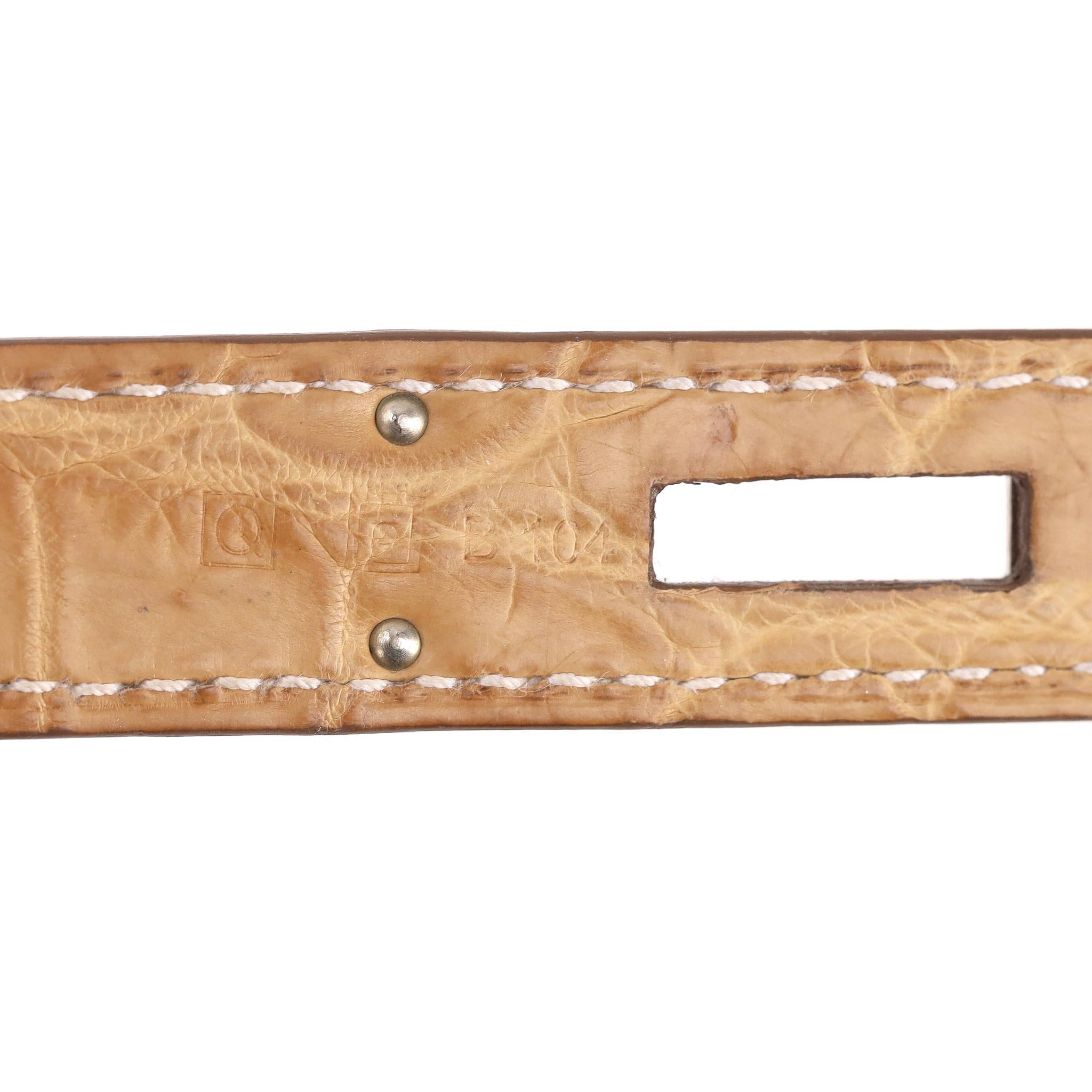 Hermes Jypsiere 28 Matte Crocodile Niloticus Skin Bag For Sale 5