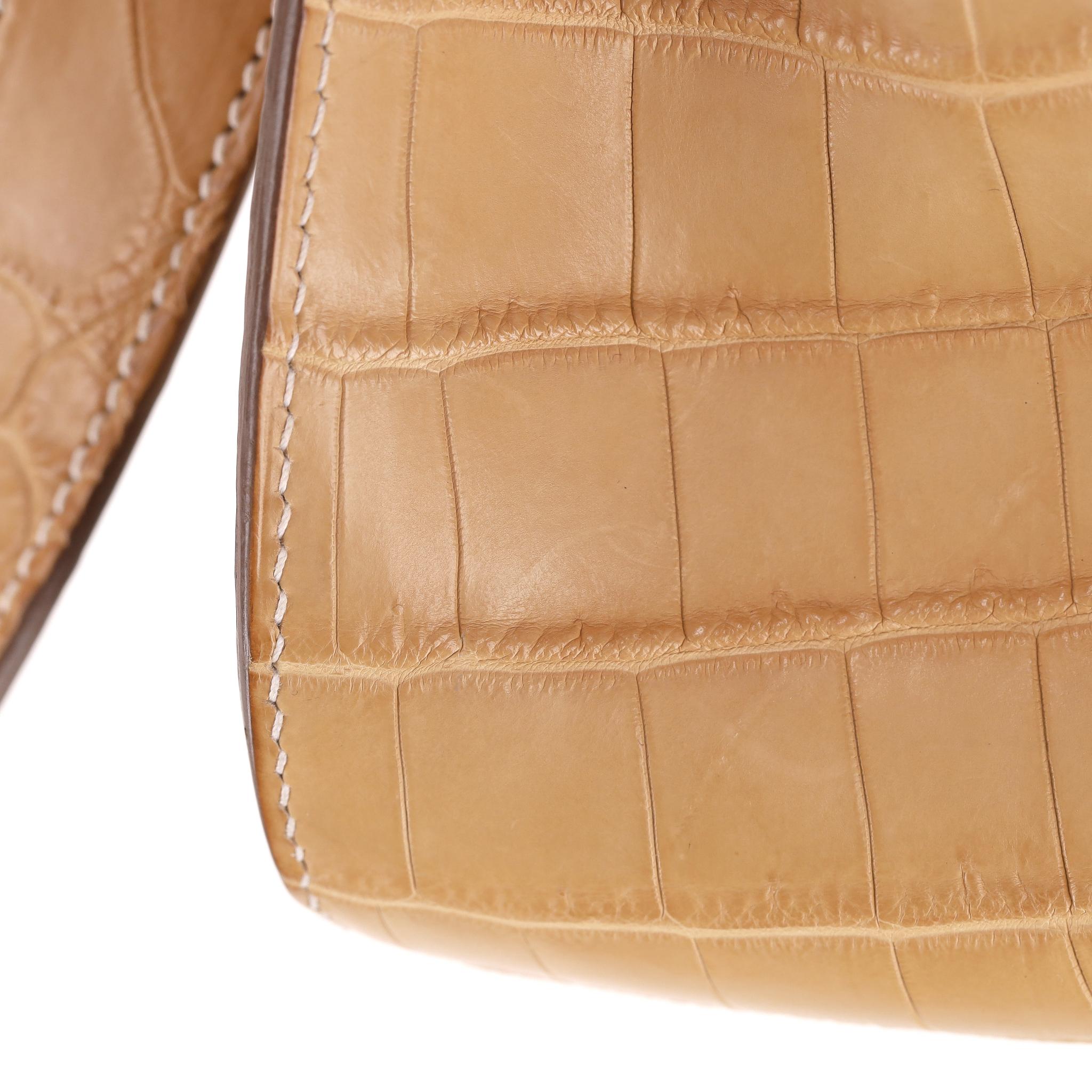 Hermes Jypsiere 28 Matte Crocodile Niloticus Skin Bag For Sale 8