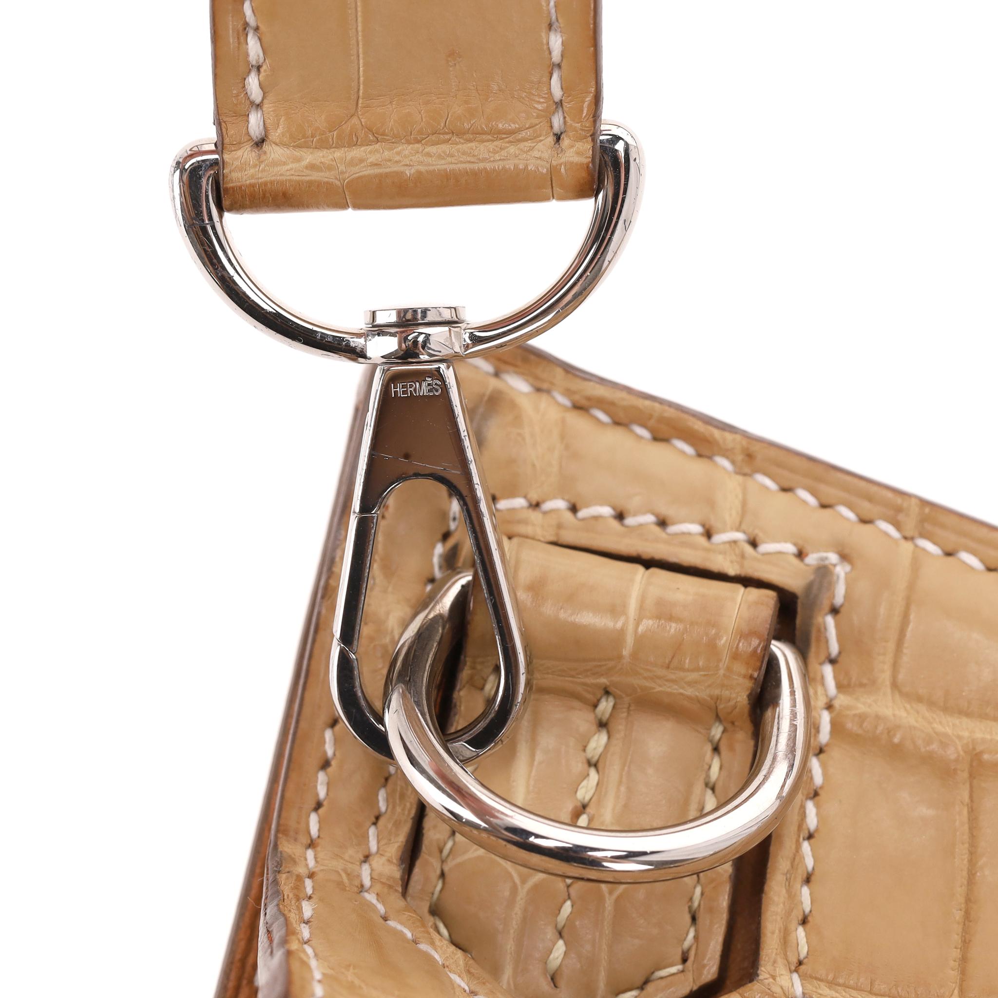 Hermes Jypsiere 28 Matte Crocodile Niloticus Skin Bag For Sale 4