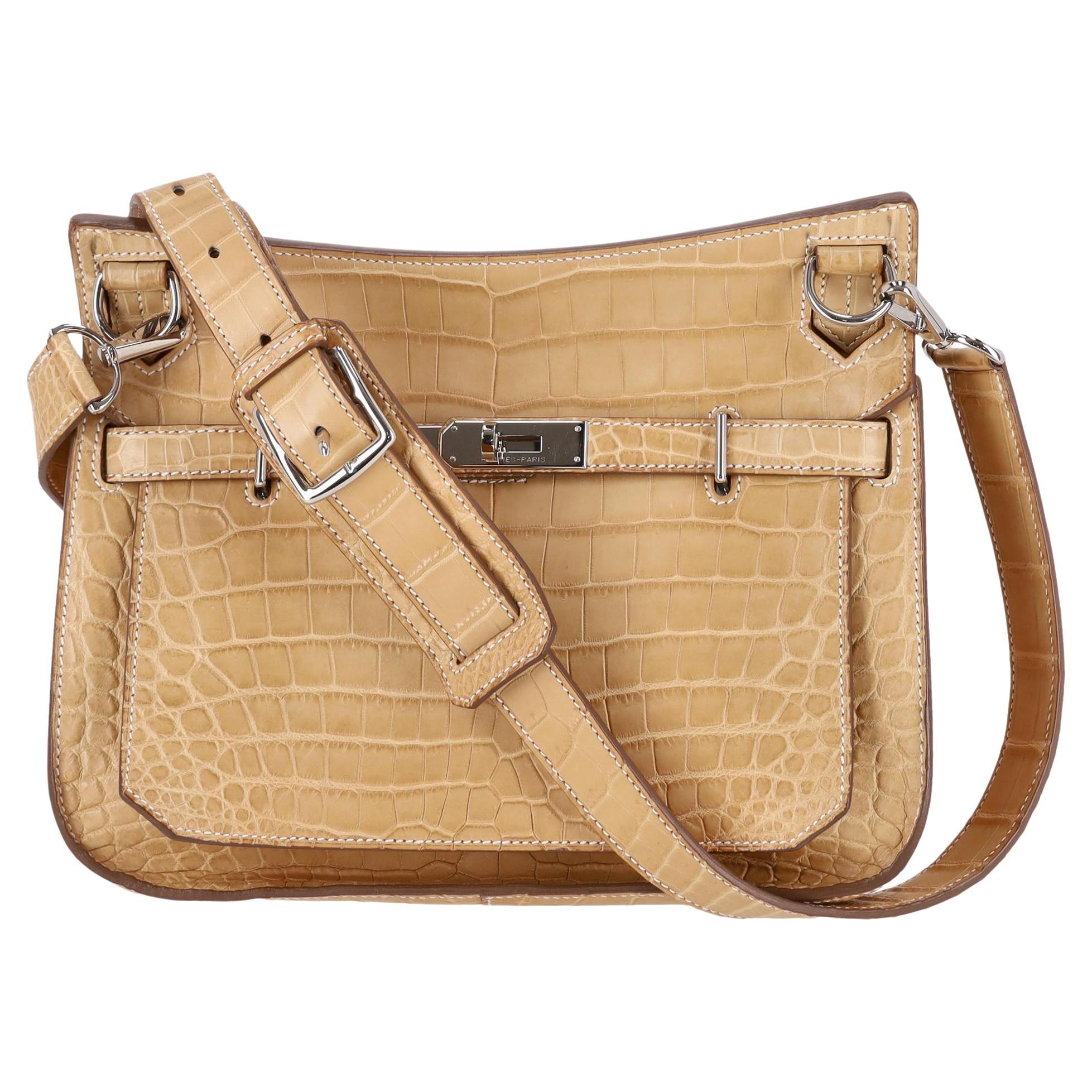 Hermes Jypsiere 28 Matte Crocodile Niloticus Skin Bag For Sale