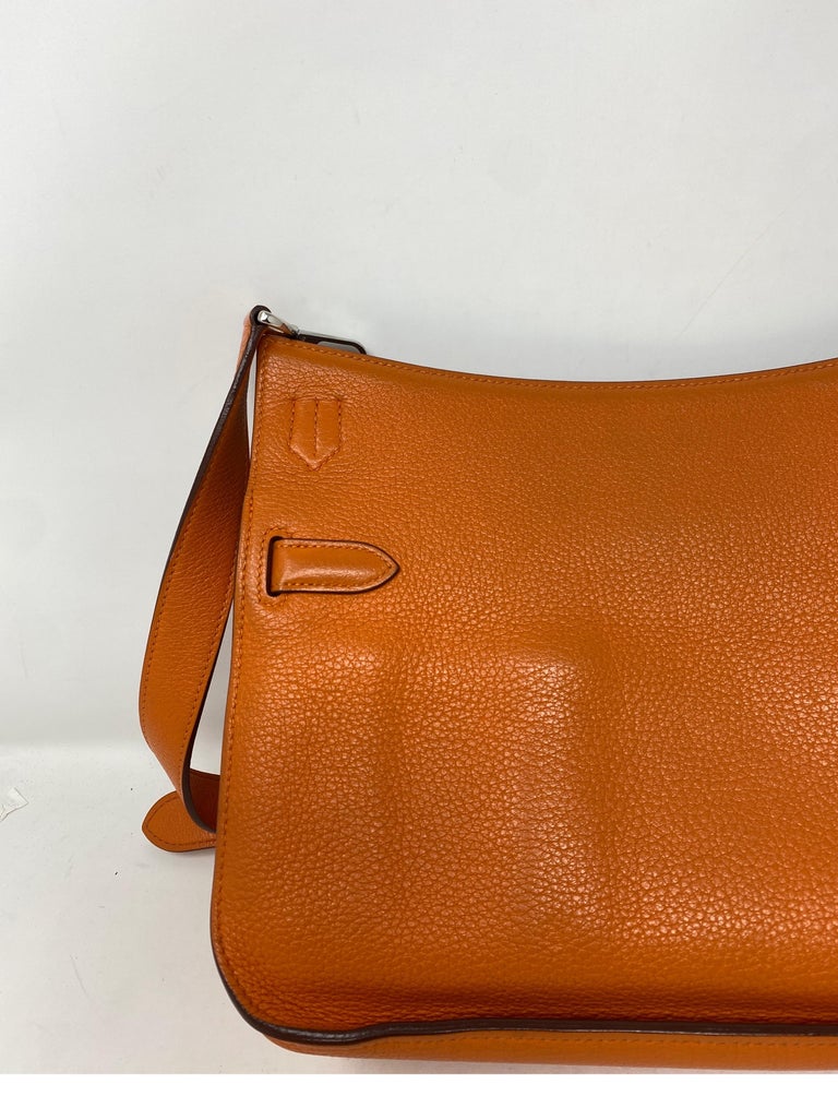 Authentic Hermes Jypsiere 28 Orange, Luxury, Bags & Wallets on