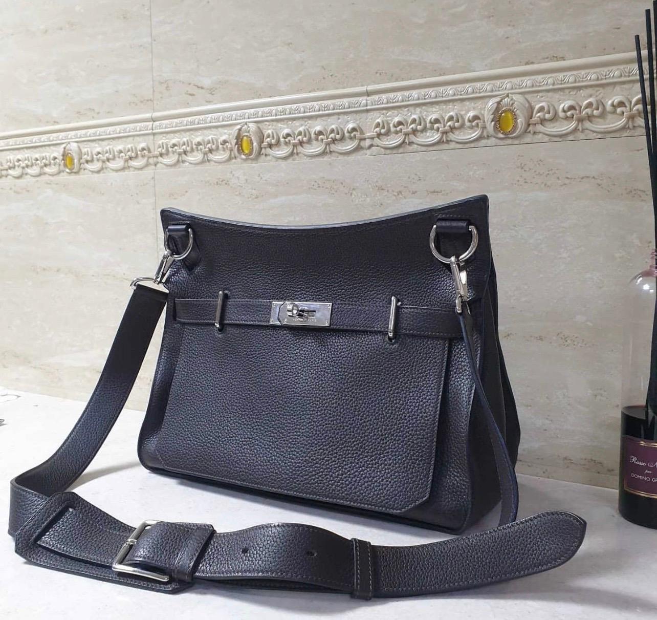 Black Hermes Jypsiere 34 Bag