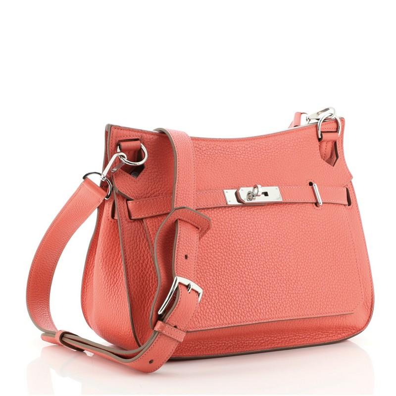 Orange Hermès Jypsiere Bag Clemence 28