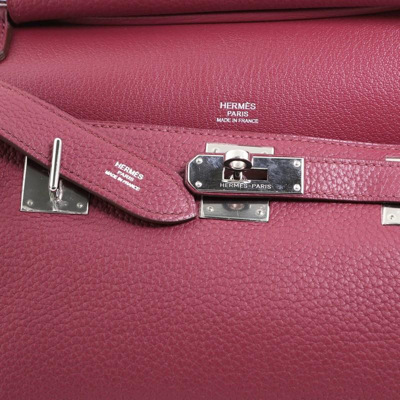 Hermes Jypsiere Bag Togo 28 In Good Condition In NY, NY