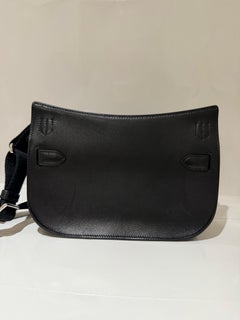 Hermes Jypsiere black mini bag
