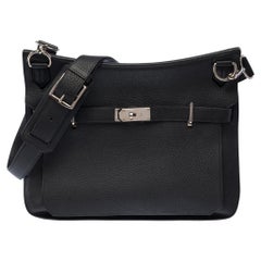 Hermès Jypsiere Shoulder Bag Black