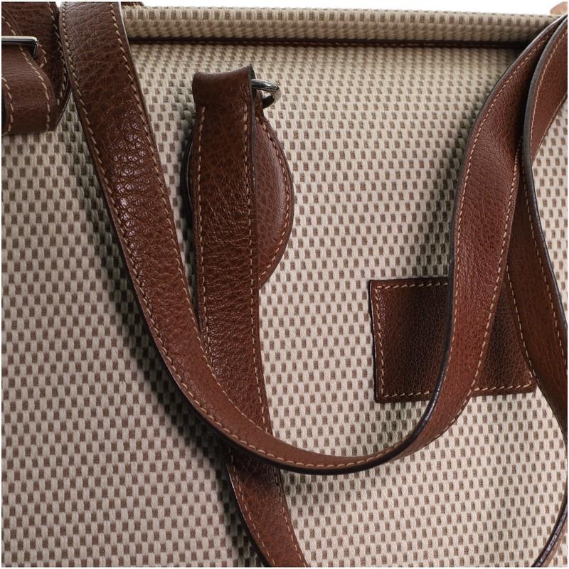 Hermes Kaba Tote Toile with Leather 40 2