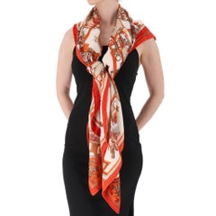 Hermes 'Kachinas' Cashmere & Silk Blend Scarf By Kermit Oliver