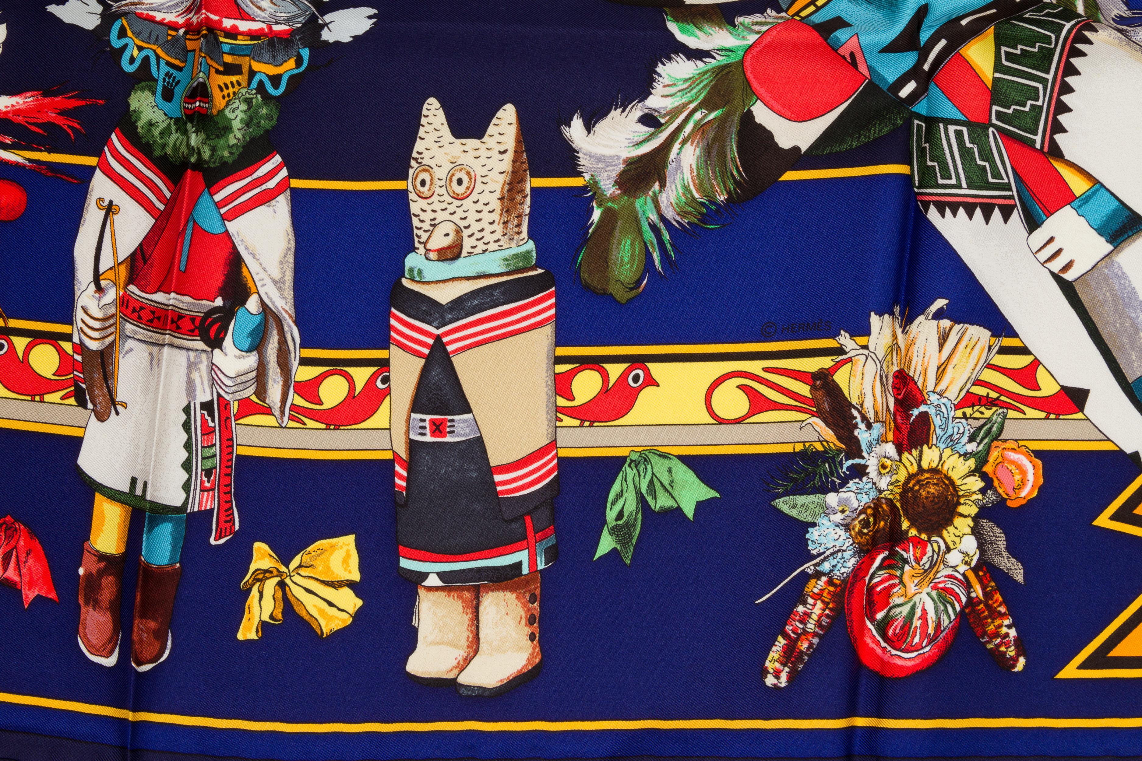Hermès collectible silk twill 35