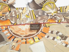 Hermès "Kachinas" Giant Triangle Scarf