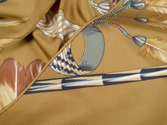 Hermès "Kachinas" Giant Triangle Scarf