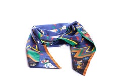 Hermès Kachinas Maxi Twilly Scarf