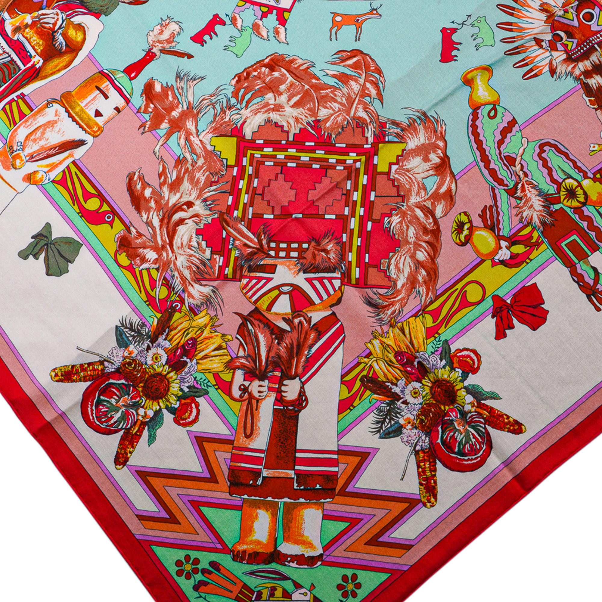 hermes kachinas scarf