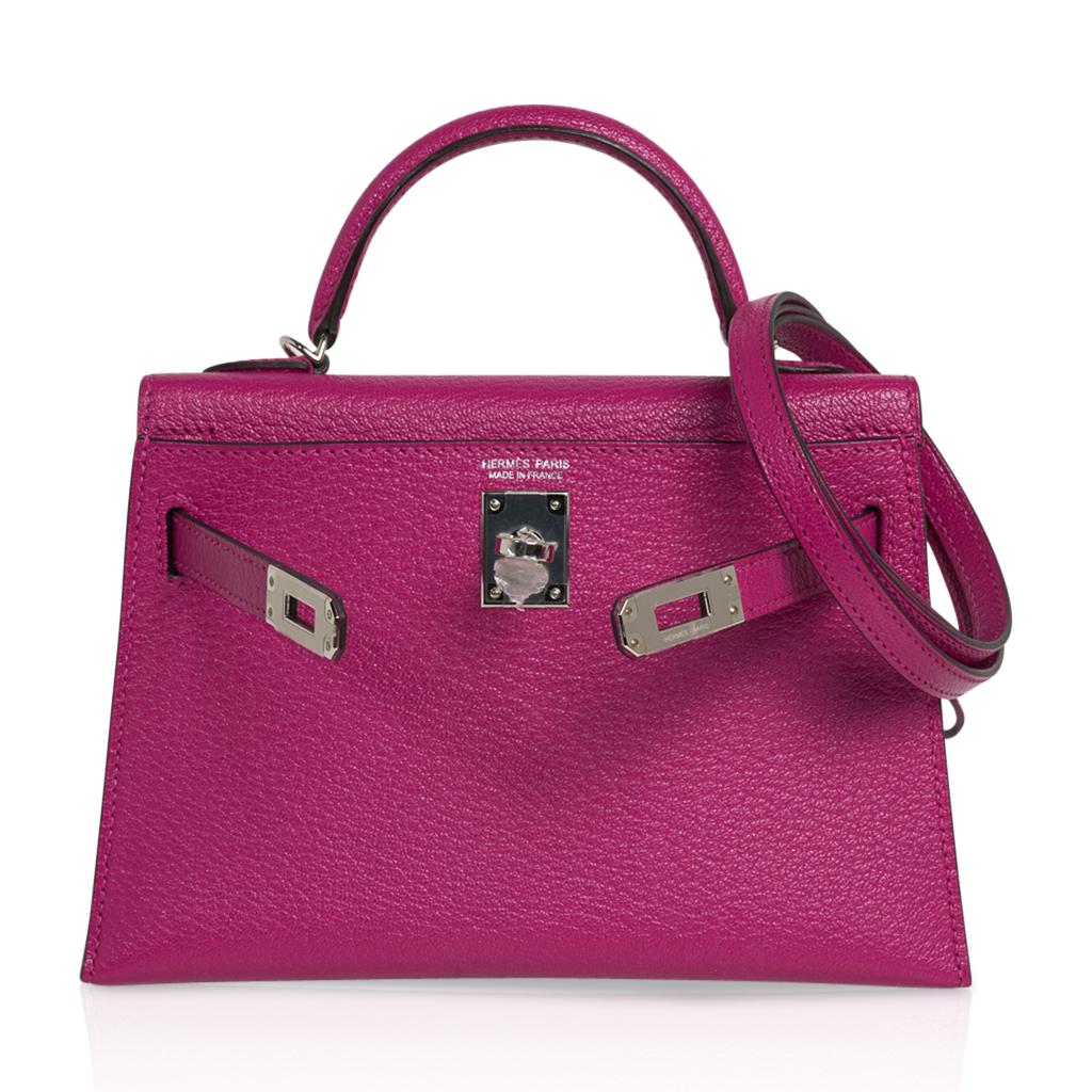 hermes kelly rose pourpre