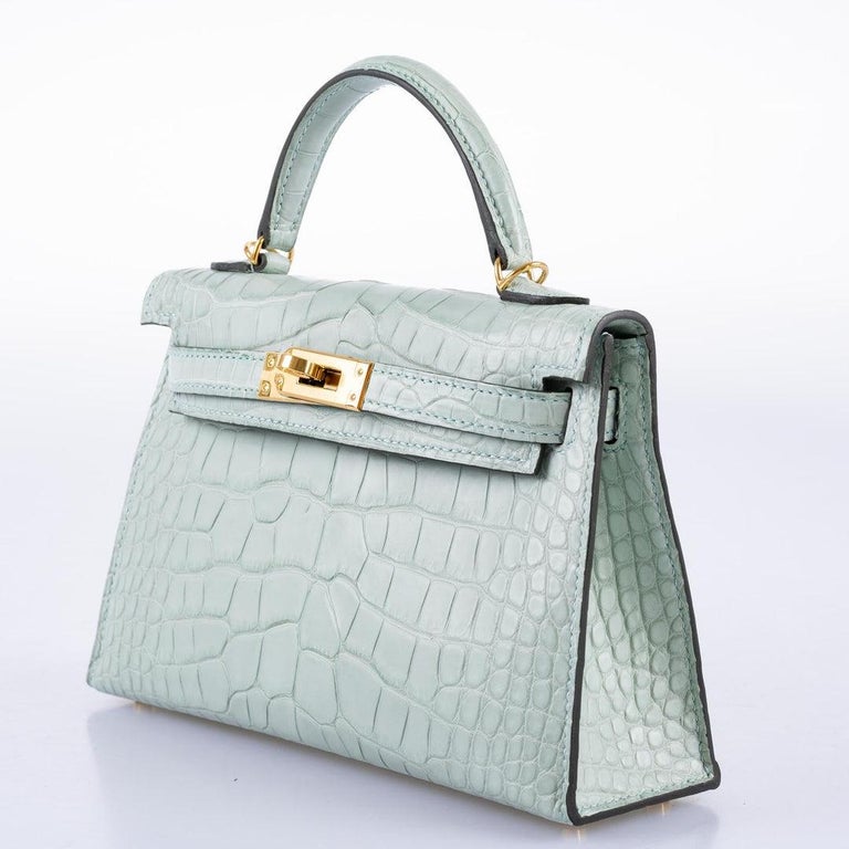 Hermès Birkin 35 Vert Olive Matte Alligator Bag