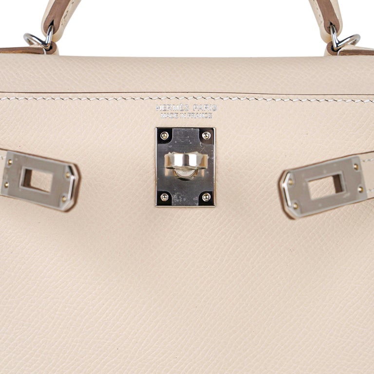Sold at Auction: Hermès Lime Epsom Leather Mini Kelly Bag with Palladium  Hardware Y, 2020 Conditi