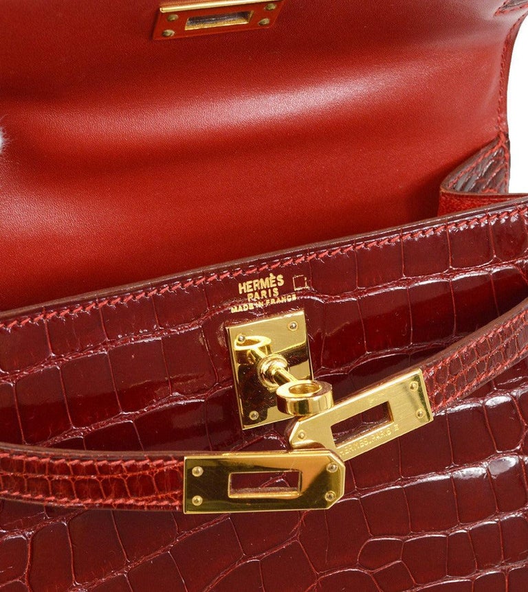 Hermes Tote Bag XL 45 Cabacity Burgundy Red Leather – Luxify