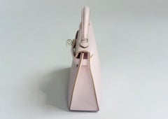 Hermes Kelly 20cm Mauve Pale Sellier
