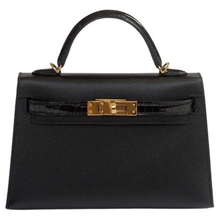 Hermes Kelly 20cm Vert Criquet and Craie HSS For Sale at 1stDibs