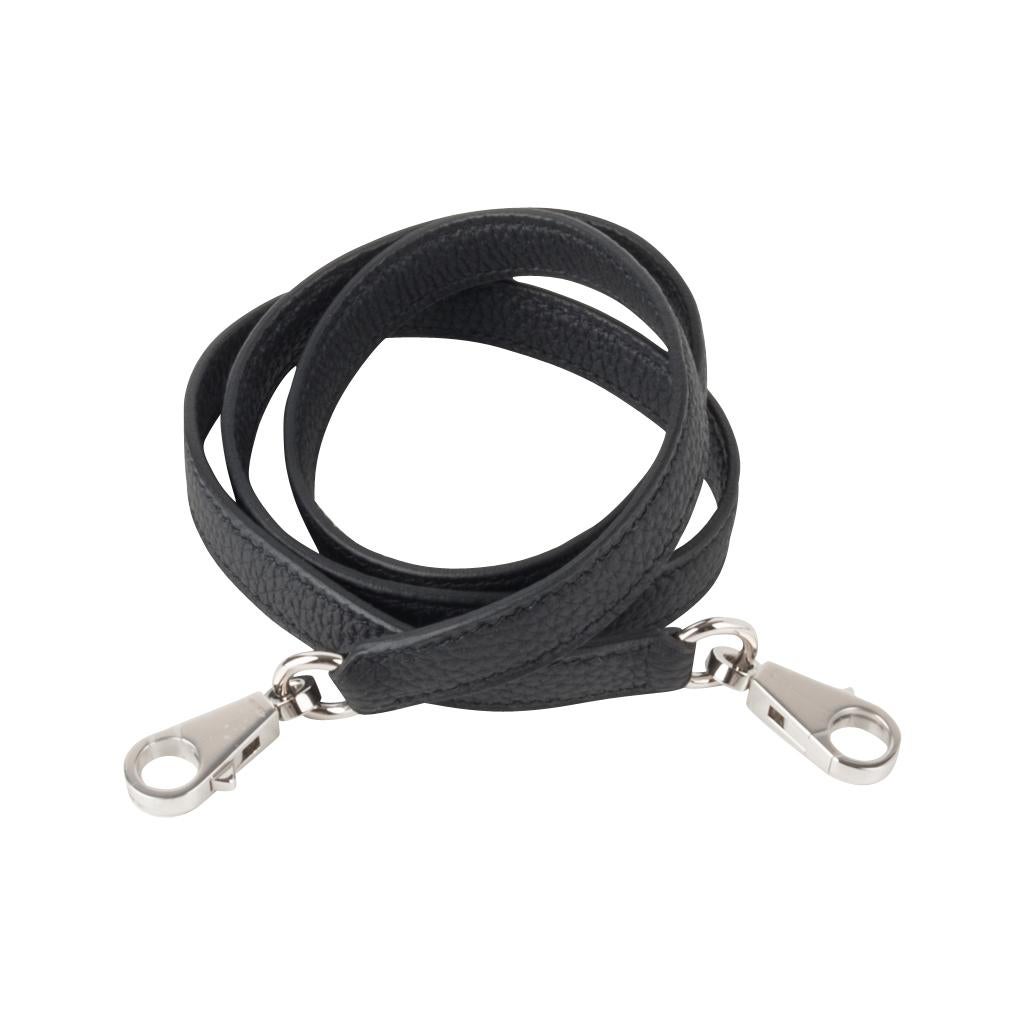Hermes Kelly 25 Bag Retourne Black Togo Palladium Hardware 7
