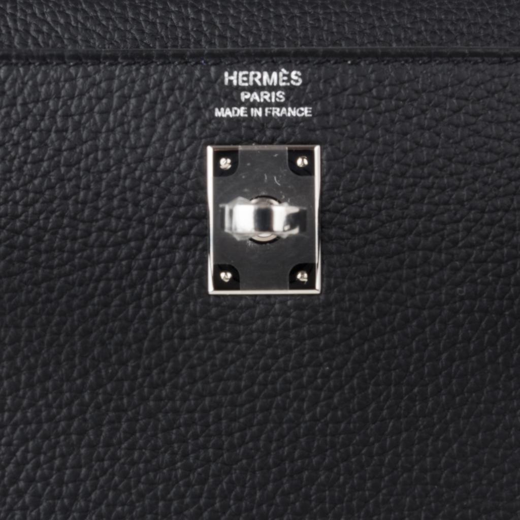 hermes kelly 25 retourne black