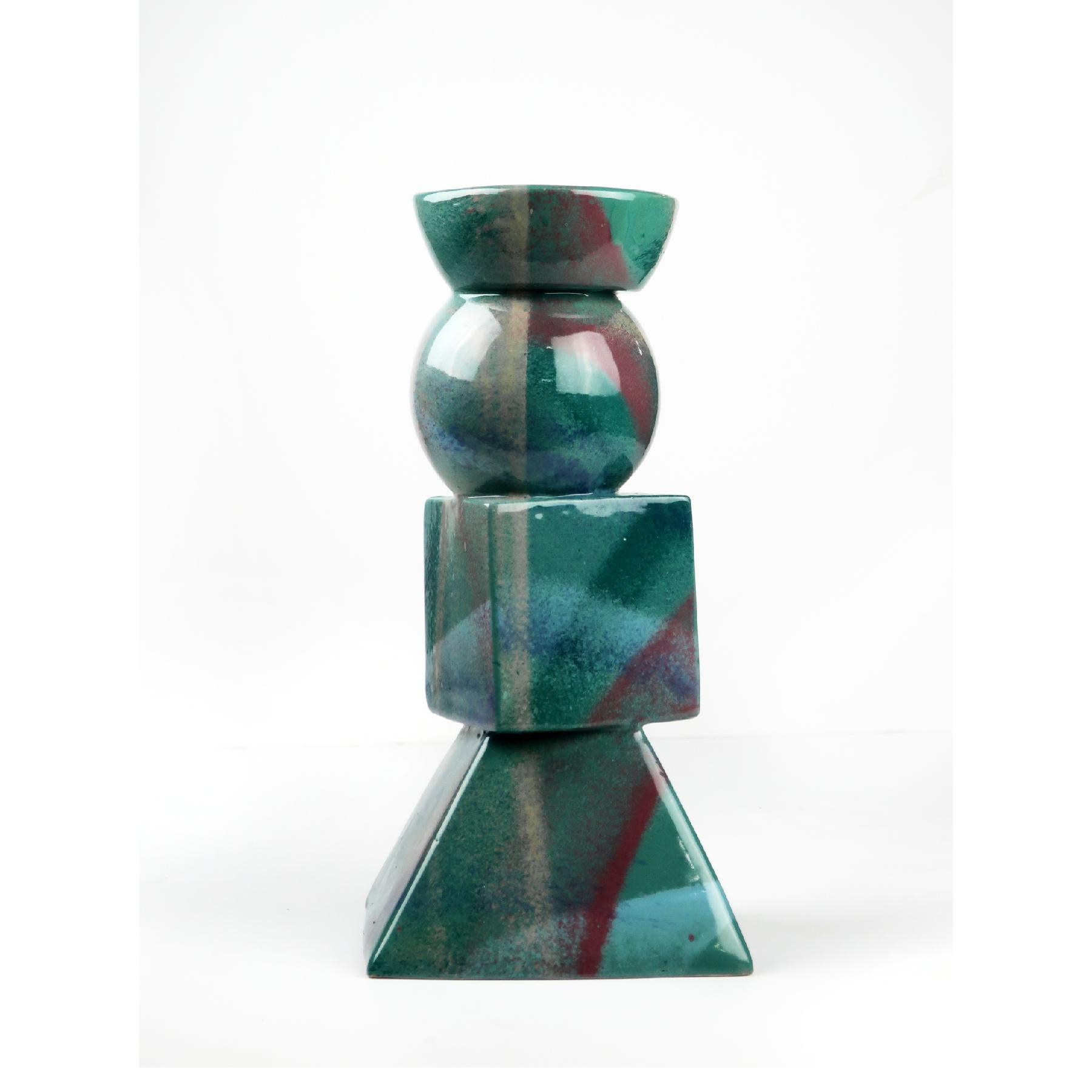 Post-Modern Sculptural Ceramic Vase 6