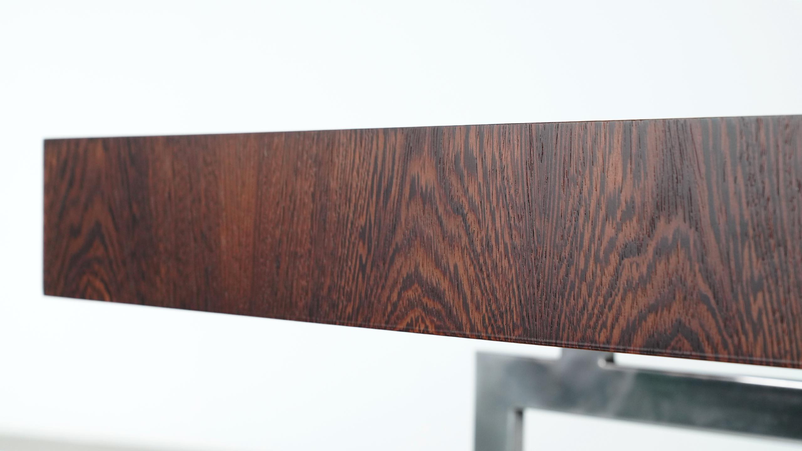 Bodil Kjaer, Wenge Desk, Executive Writing Table 1959, Denmark, Stunning & Rare 5