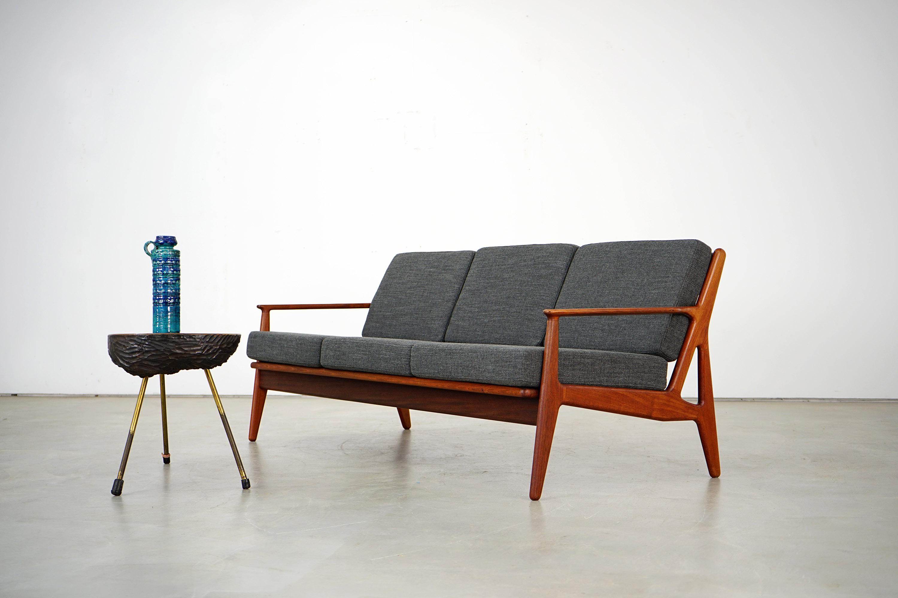 Three-Seat Sofa by Arne Vodder for Vamo Sønderborg, 1960s 6