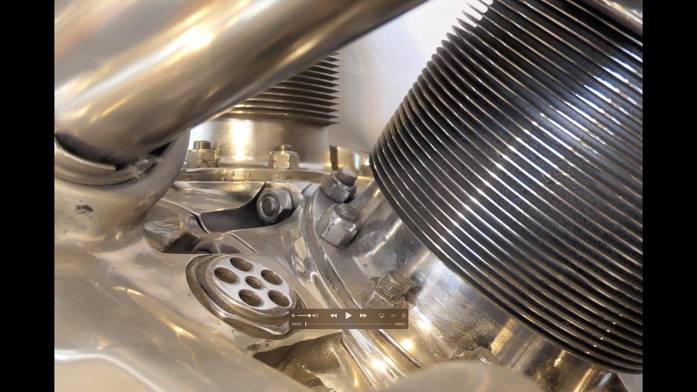 Airplane Radial Engine Sculpture Nine Cylinder 