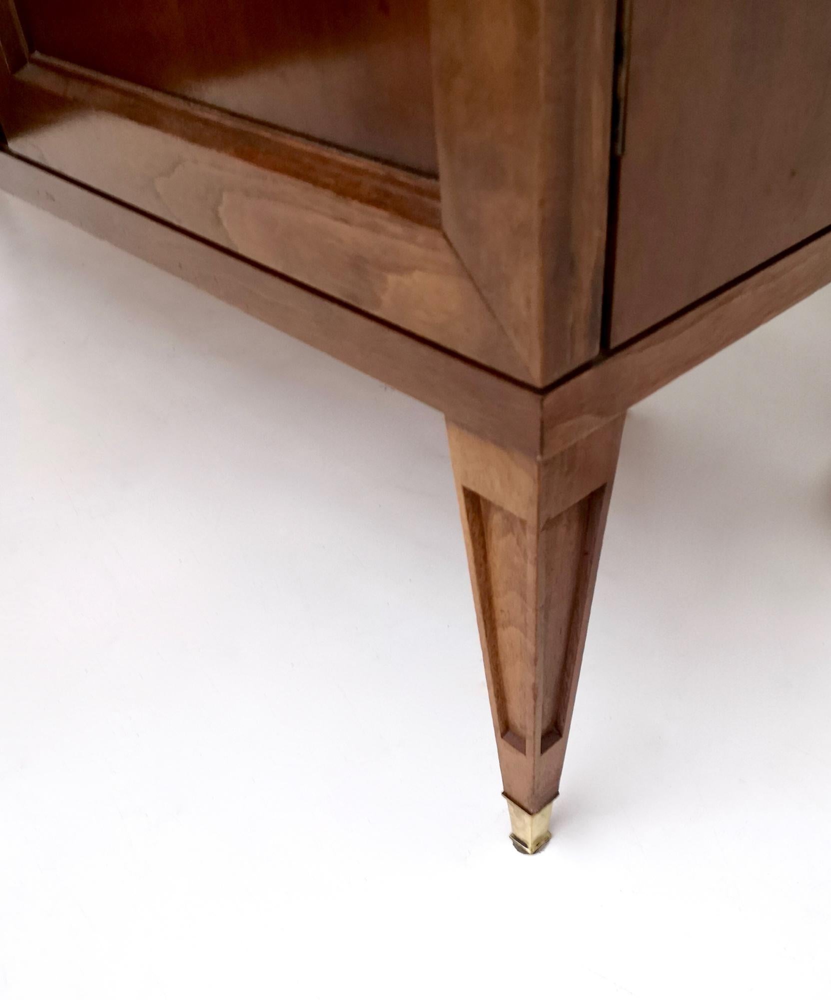 Vintage High-Quality Walnut Cabinet in the Style of Paolo Buffa, Italy 8