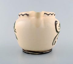 Kähler, Denmark, Glazed Stoneware Jug, 1920s-1930s
