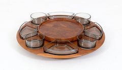 Danish Mid-Century Modern Teak Table-Carousel by Digsmed, 1950s