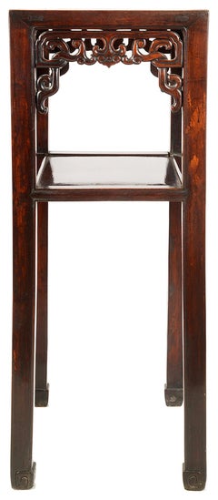 Pair of 19th Century Chinese Hardwood Side Tables