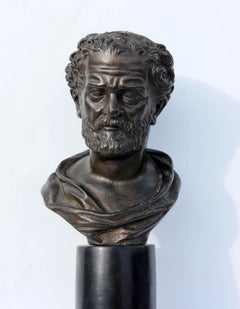 Grand Tour Bust of Greek Philosopher Heraclitus