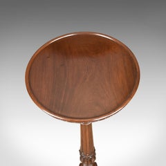 Antique Torchere, English, Edwardian, Plant Stand, Mahogany, circa 1910