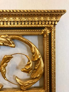 Gold Giltwood Mirror Decorative Arts Friedman Brothers New York